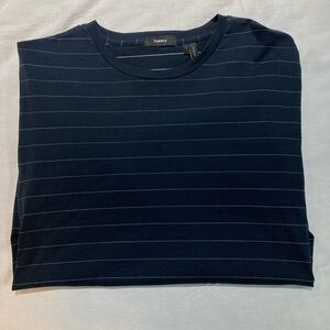 Theory Brand Men’s striped shirt, Men’s size large
